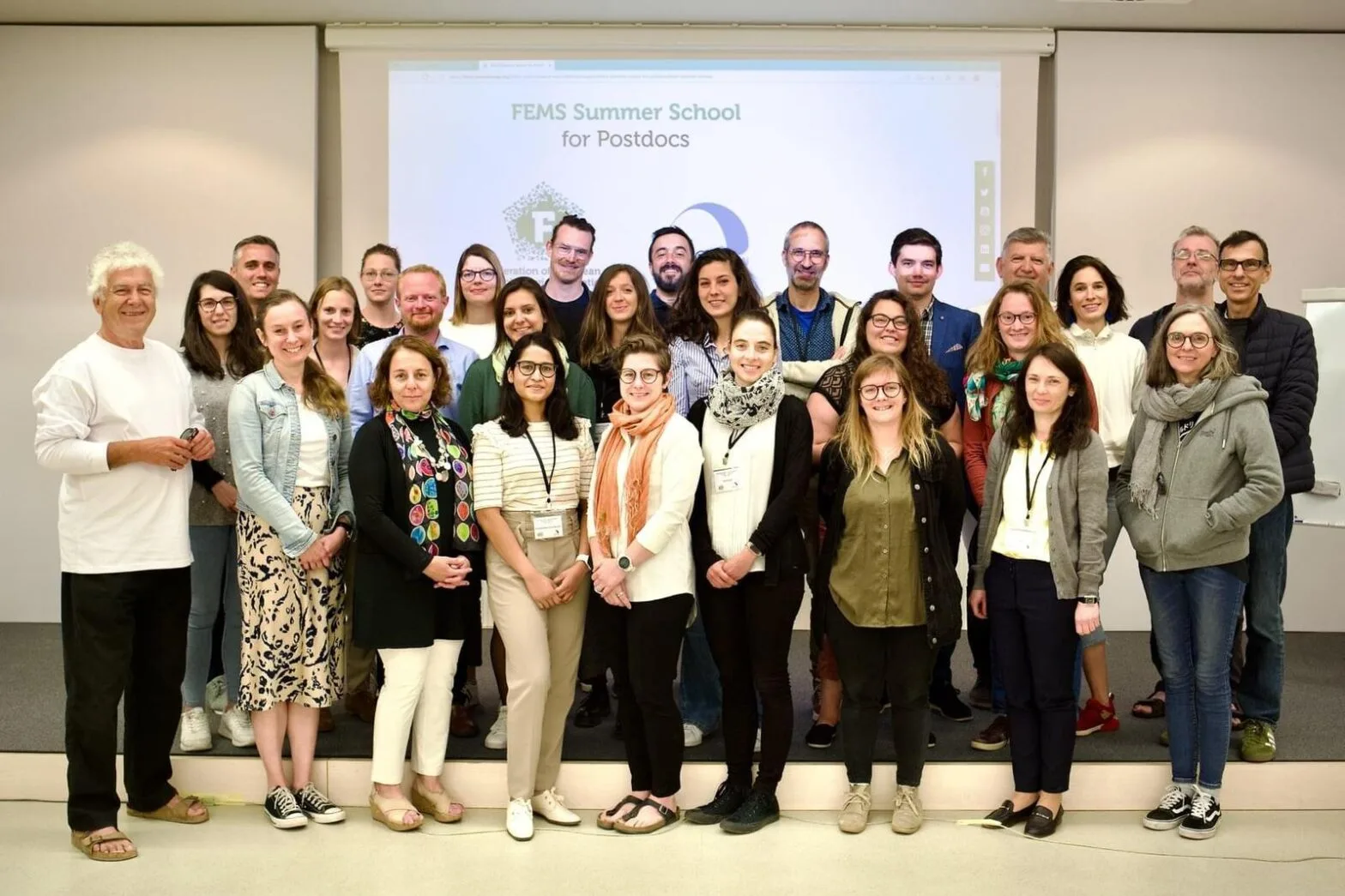 Attendants to the FEMS summer school